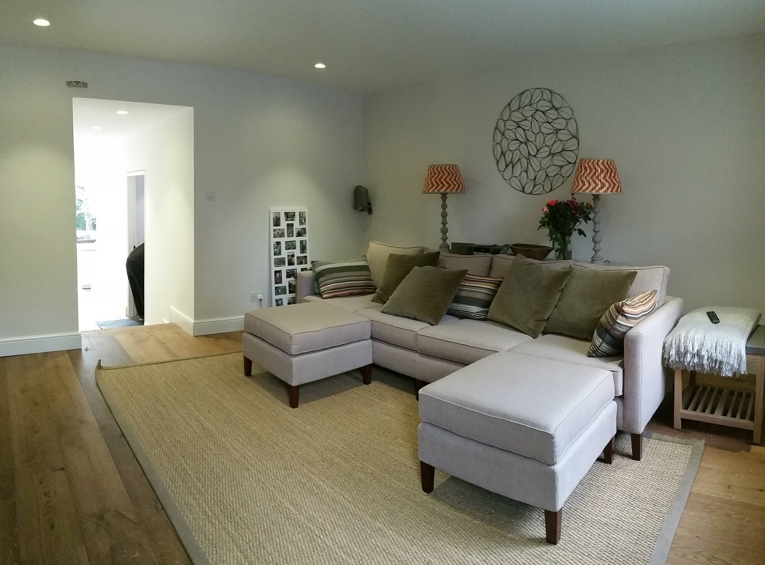 Church Farm House, Twyford - Side extension with glass link & house renovation