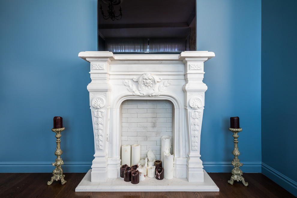 Фальшкамин в новом доме в Санкт-Петербурге