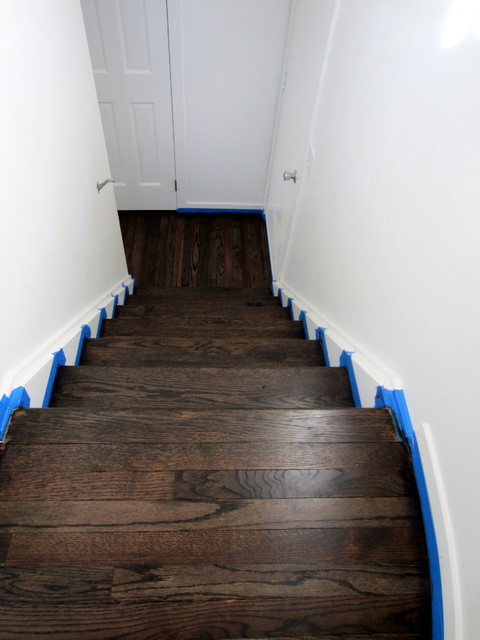 Sag Harbor Home Remodel Jacobeanebony Stain Bona Mega Staircase New York By Valenti 