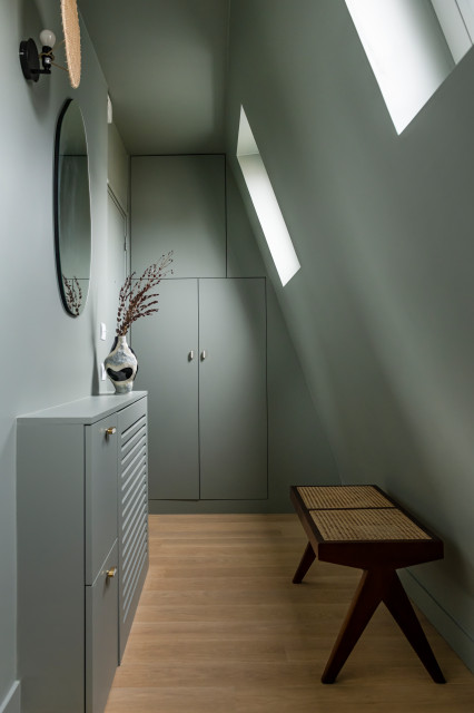 R&eacute;novation d'un 28m&sup2; | Projet Monceau scandinavo-armadio