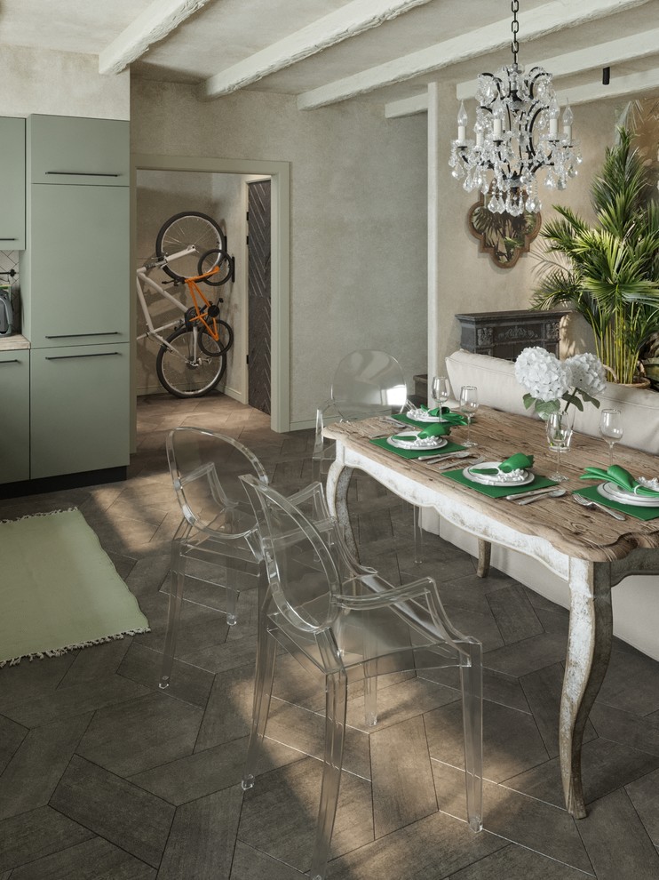 Визуализация  гостинной таунхауз жк "Орловъ"