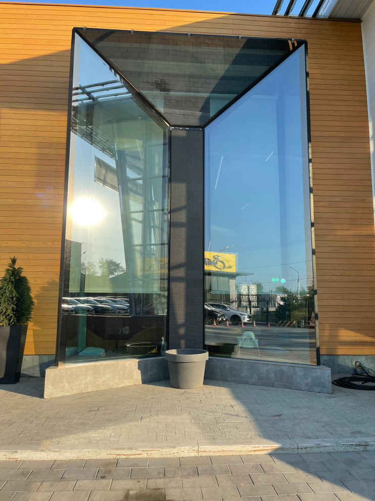 Остекление детского кафе город Кустанай