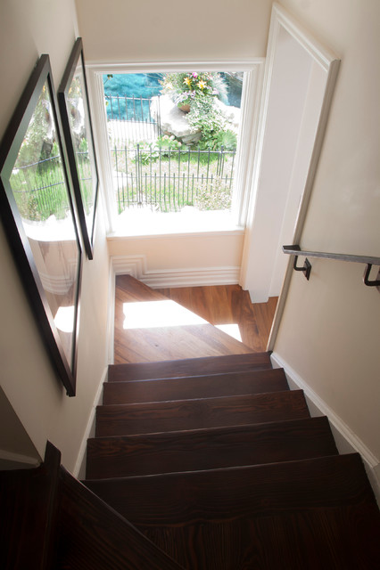 Benedict Canyon transitional-staircase