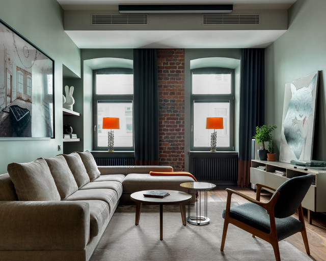 Beautiful apartment trendy-dagligstue