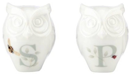 Butterfly Meadow Fig Owl Salt & Pepper - Contemporary - Salt And Pepper ...