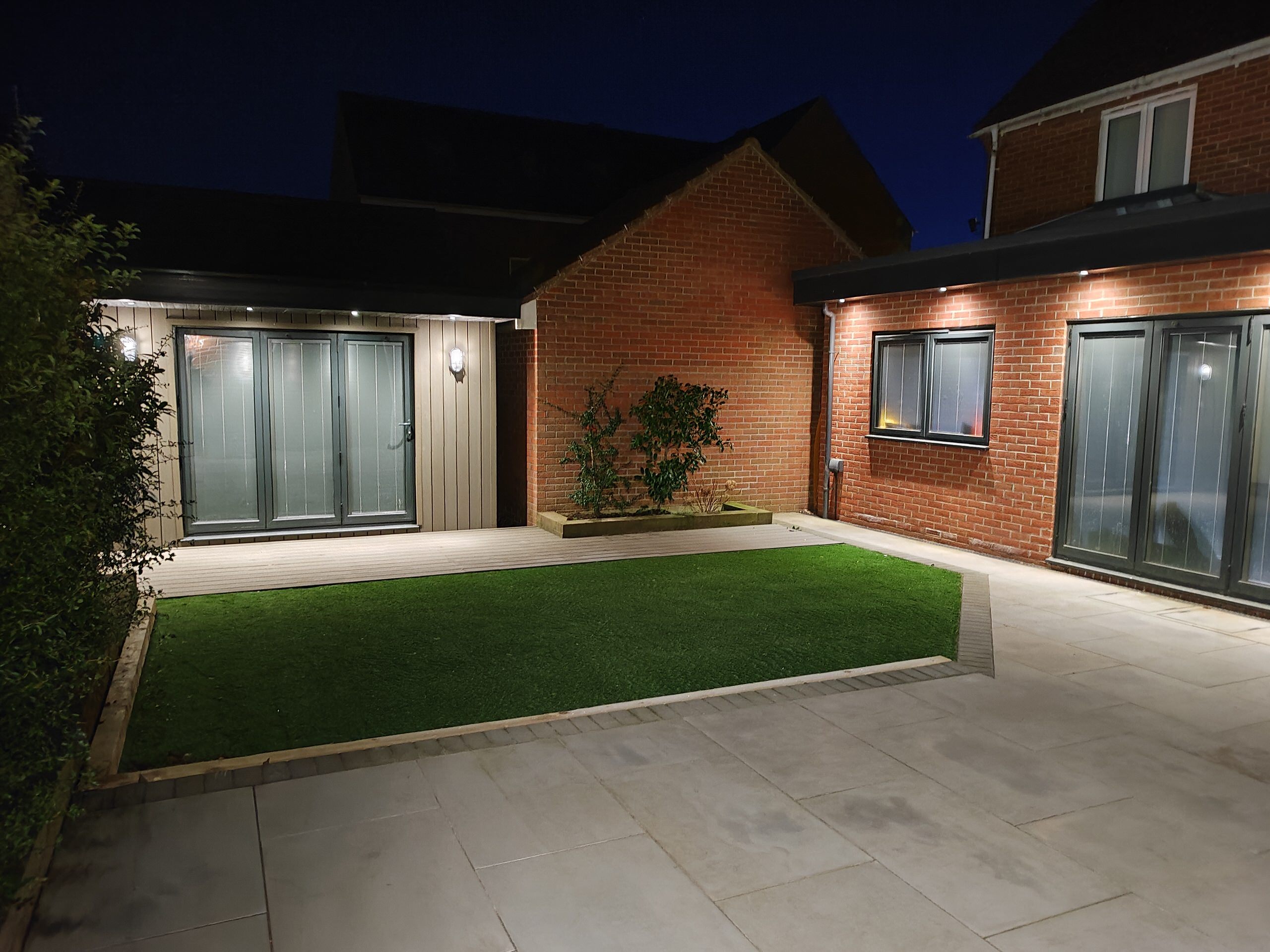 New garden room