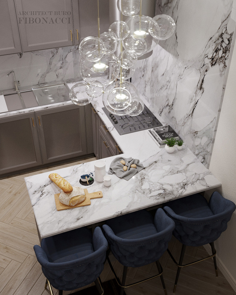 Проект квартиры 100 м. кв. на петровском острове