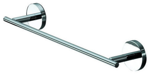 Clio Modern Chrome Towel Rail, Small