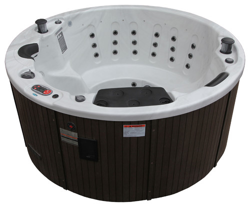 Hot Tub with Pop-up Speakers