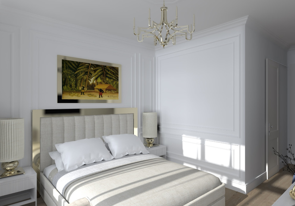 Квартира 100м2 Американская классика в ЖК Триколор