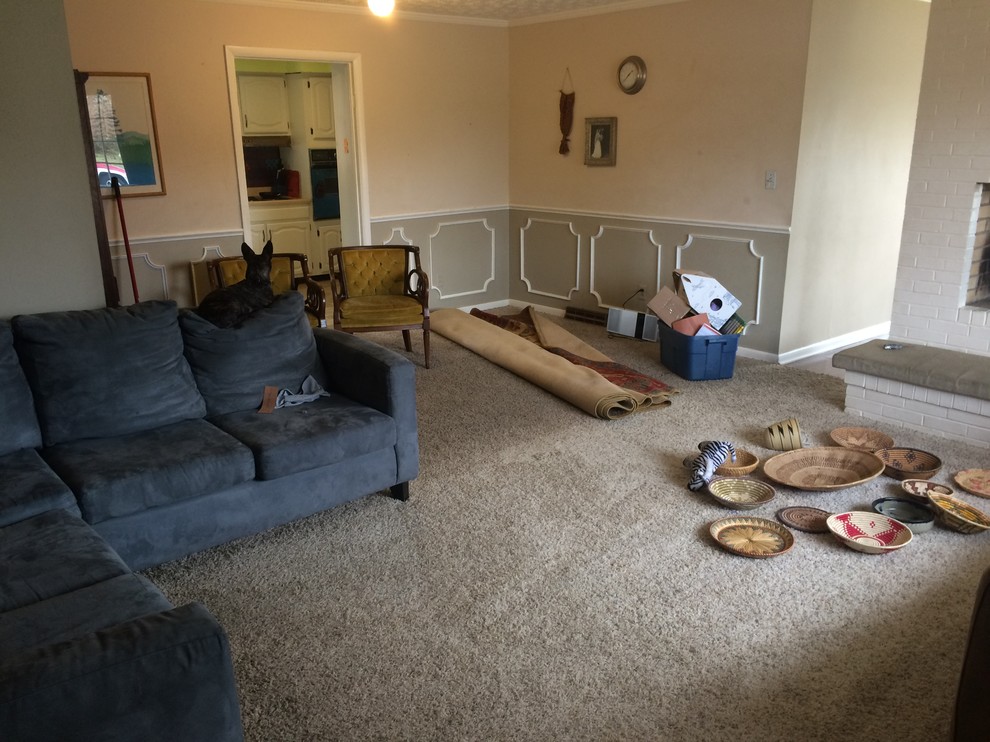 What Color Wall Goes With Green Sofa