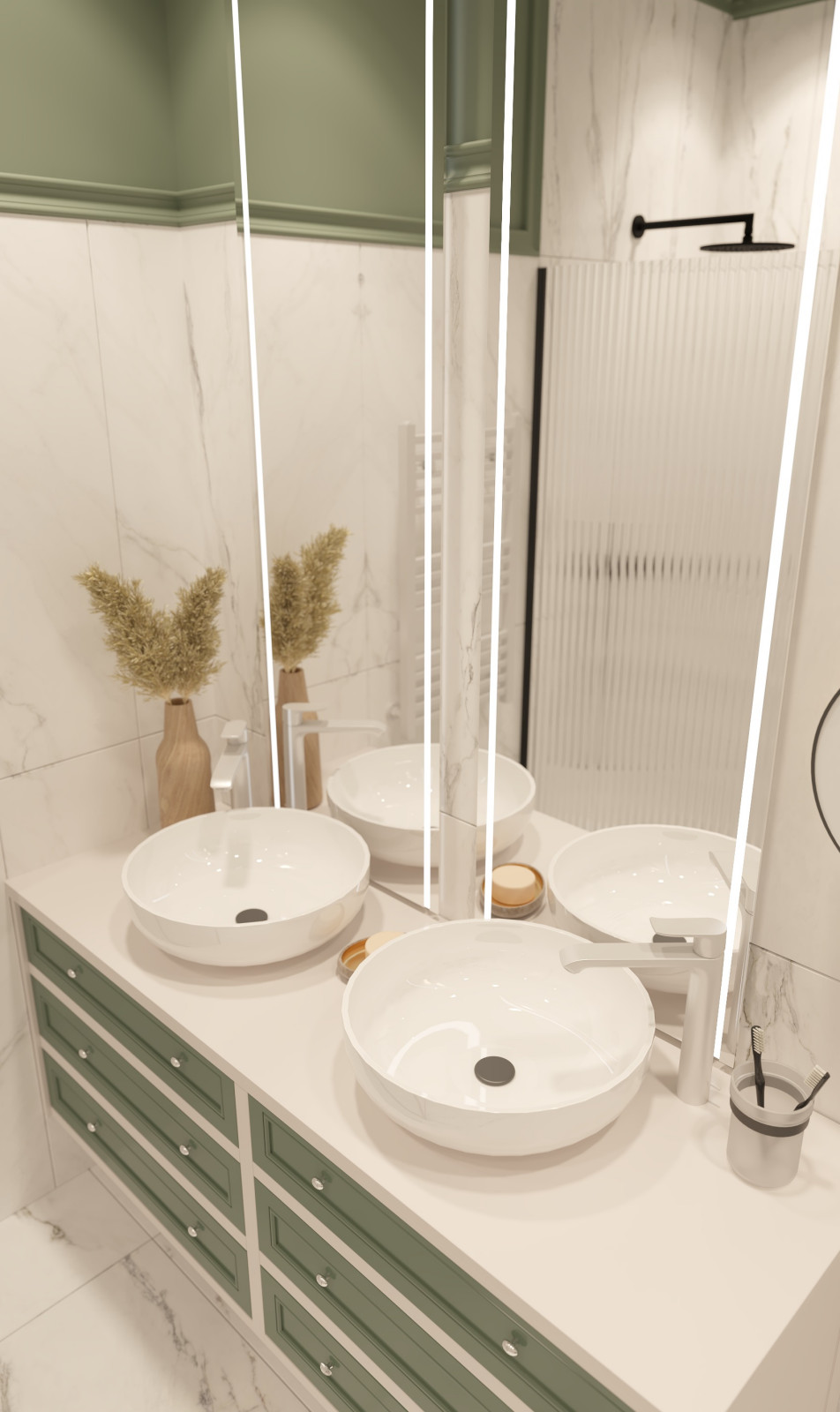 Современный  элегантный интерьер