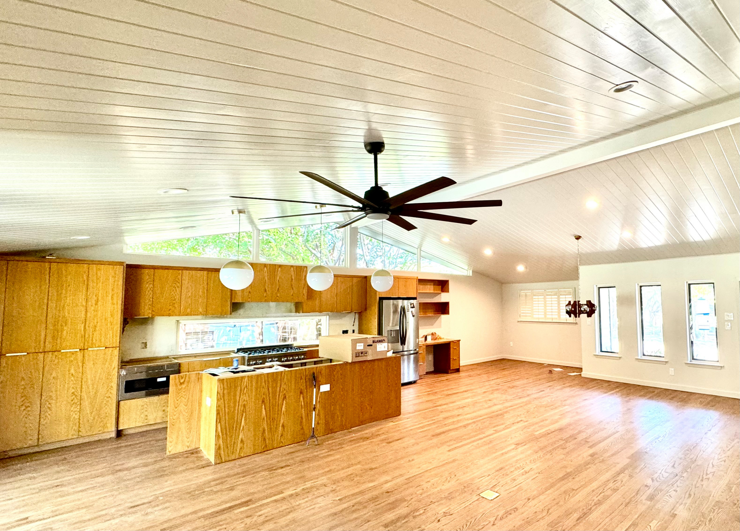 Old Lake Highlands Kitchen and Living Room Remodel