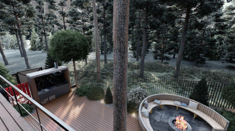 Ландшафт. Лесная погулка