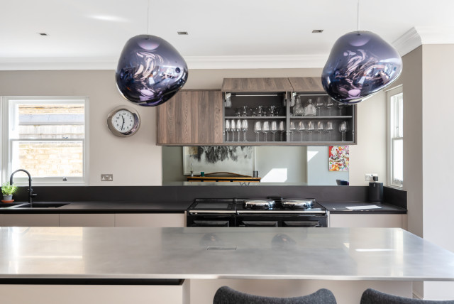 A multi-functional kitchen space trendy-koekken