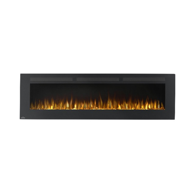 Napoleon Linear Slimline Wall Mount Built In Electric Fireplace