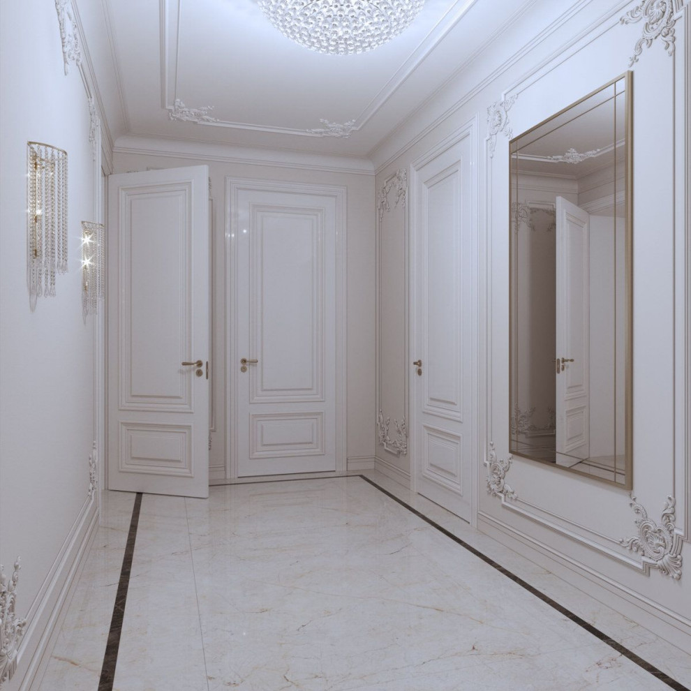 Современный интерьер квартиры в новостройке Москвы