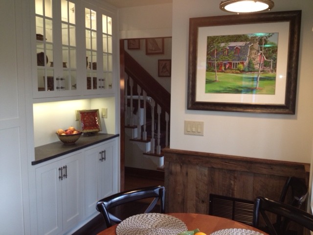 This is an example of a traditional kitchen in Charlotte.