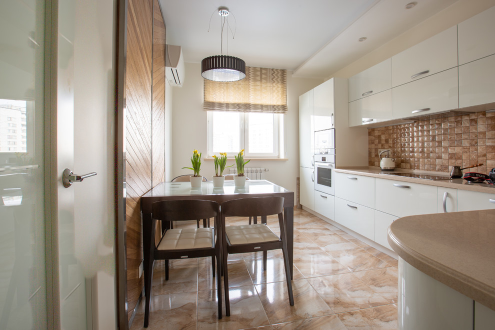 Реализованный проект "Квартира в полосатом доме на Академика  Янгеля"