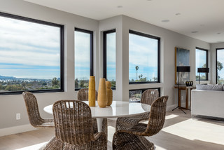 Kolonialstil Esszimmer Mit Grauer Wandfarbe Ideen Design Bilder Houzz