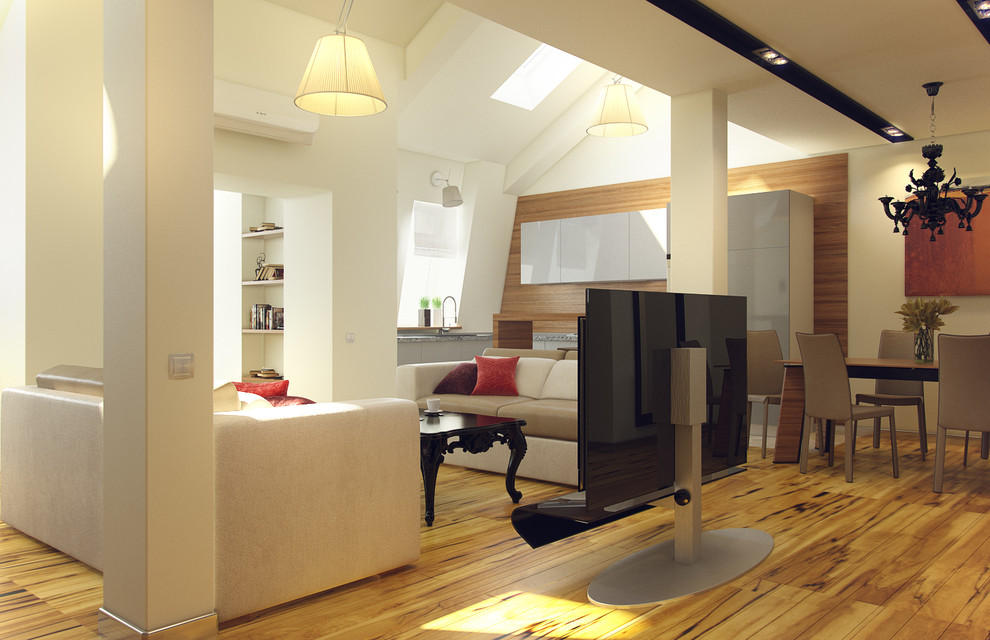 Двухуровневая квартира в Мытищах