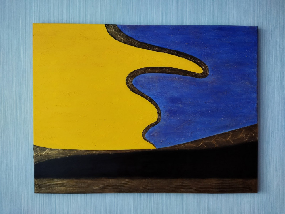 Сине-желтый