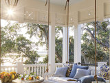 Beach Style Porch by Riverside Custom Homes