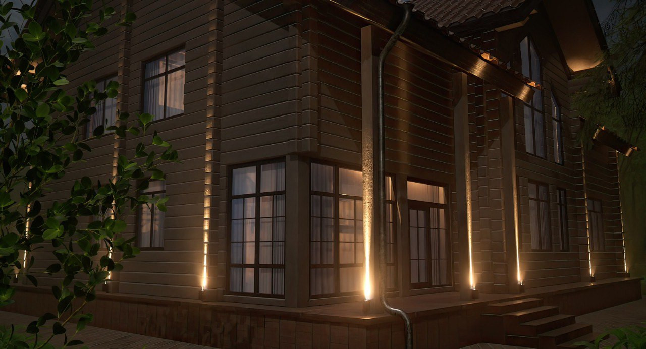 Загородный коттедж