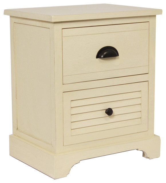 Urban Designs Ella Collection Small 2 Drawer Wooden Nightstand Transitional Nightstands And Bedside Tables By Urban Designs Casa Cortes