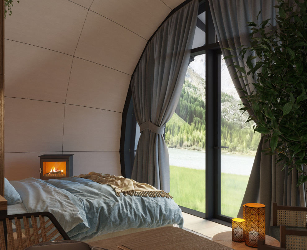 Купольные домики, интерьер отеля