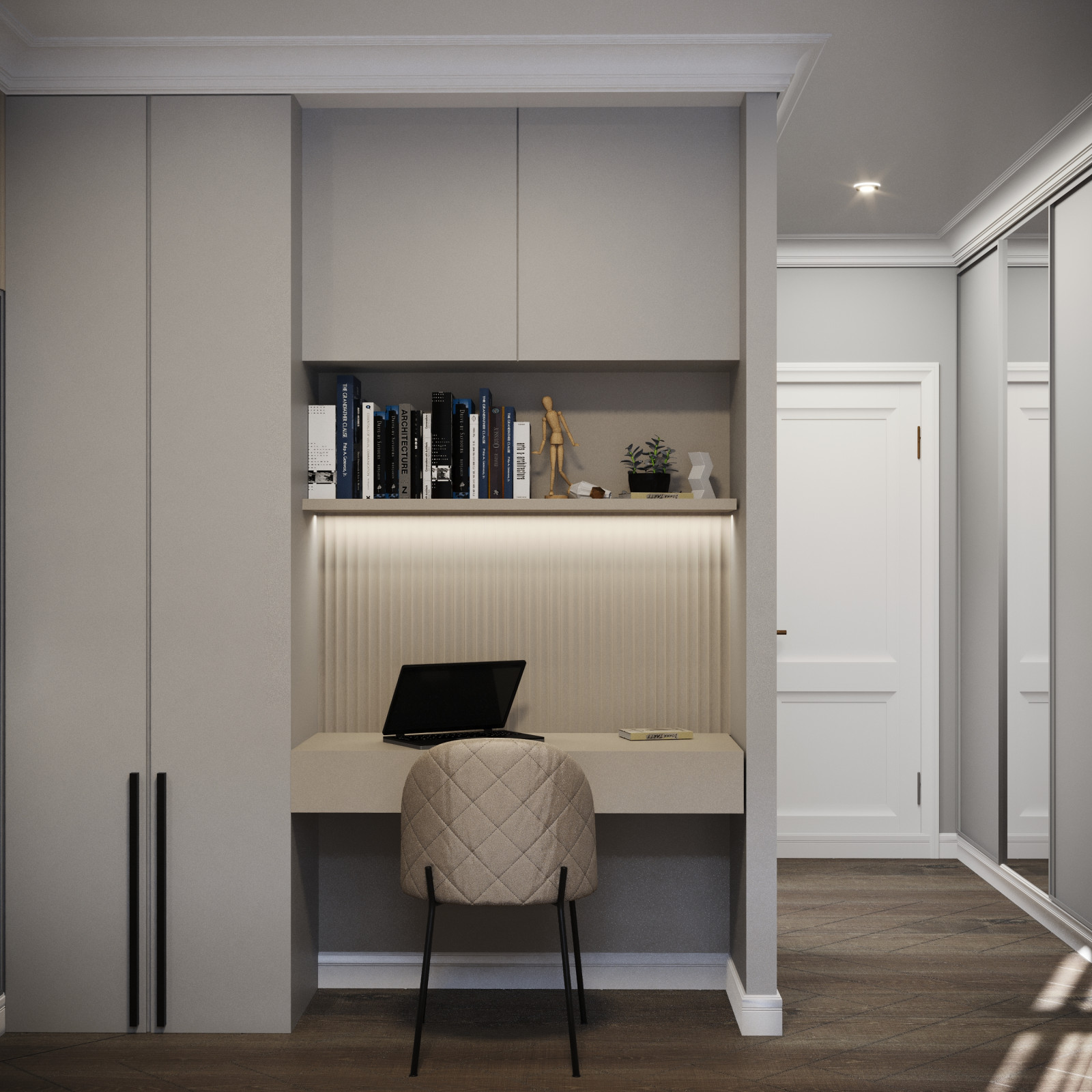 Квартира с элементами неоклассики