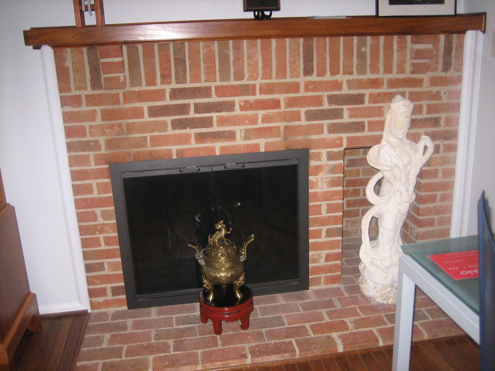 Arlington Fireplace Before 1