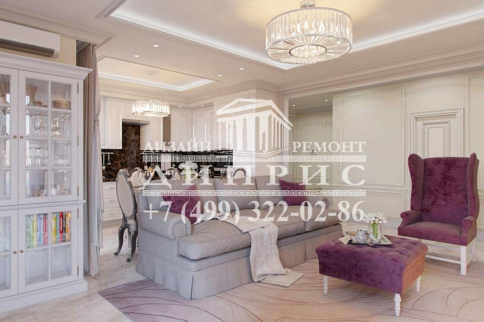 З-комнатная квартира в классическом стиле