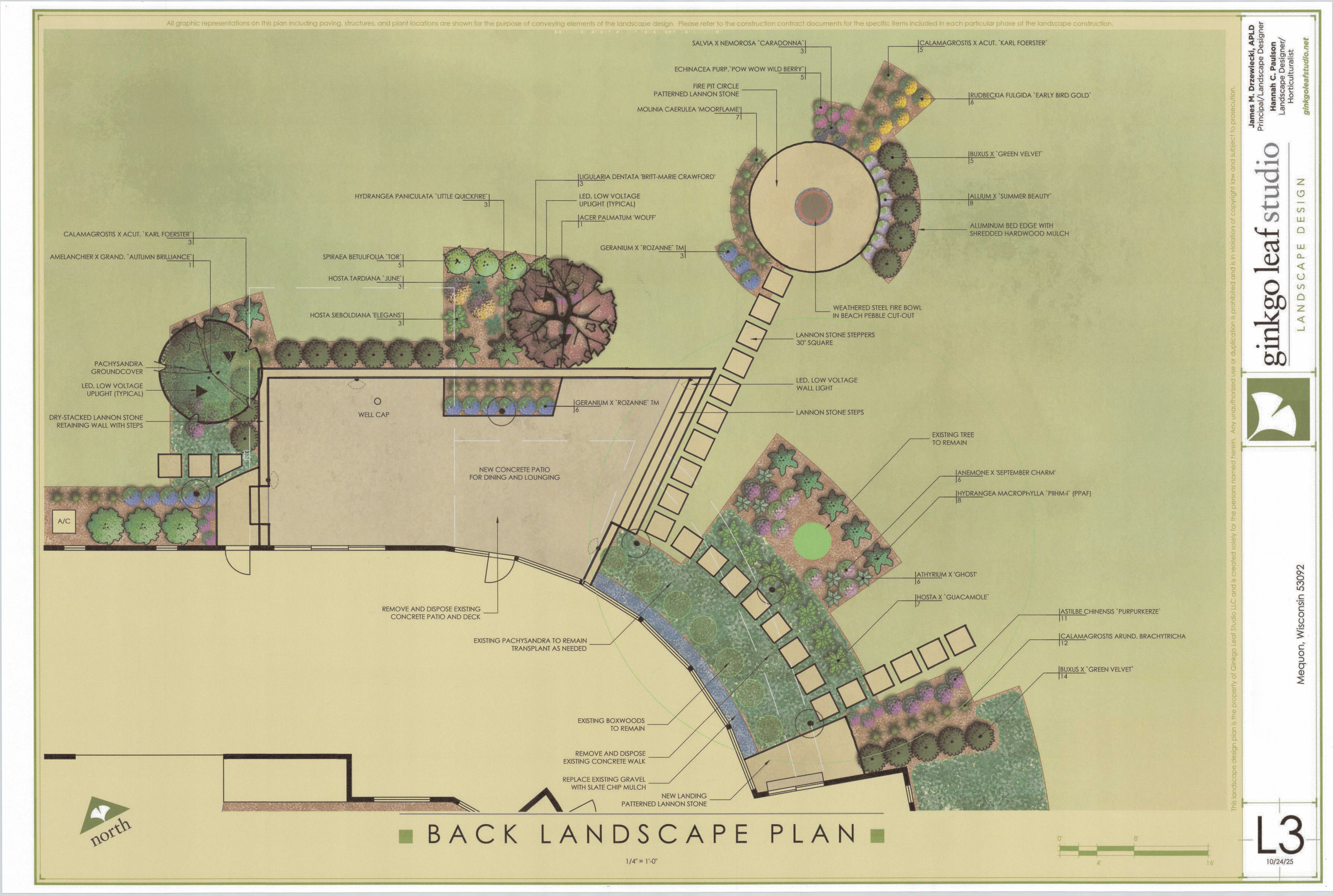 Mid-Century Array Landscape - Mequon, WI