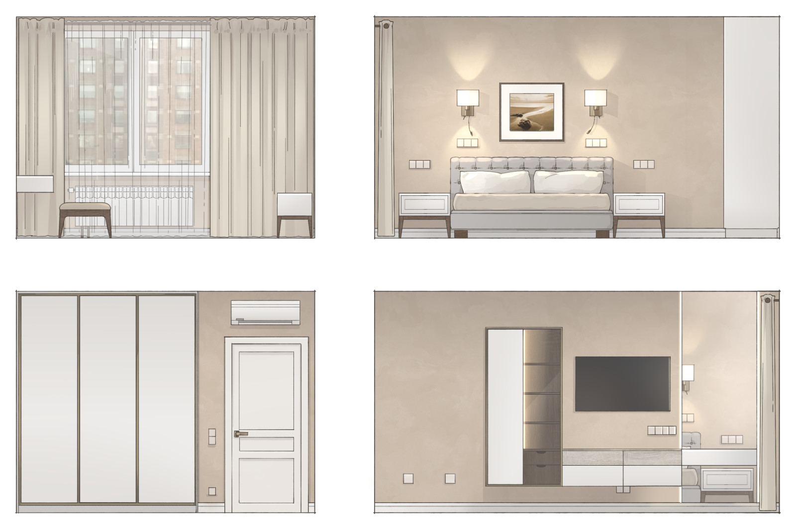 Квартира в стиле контемпорэри