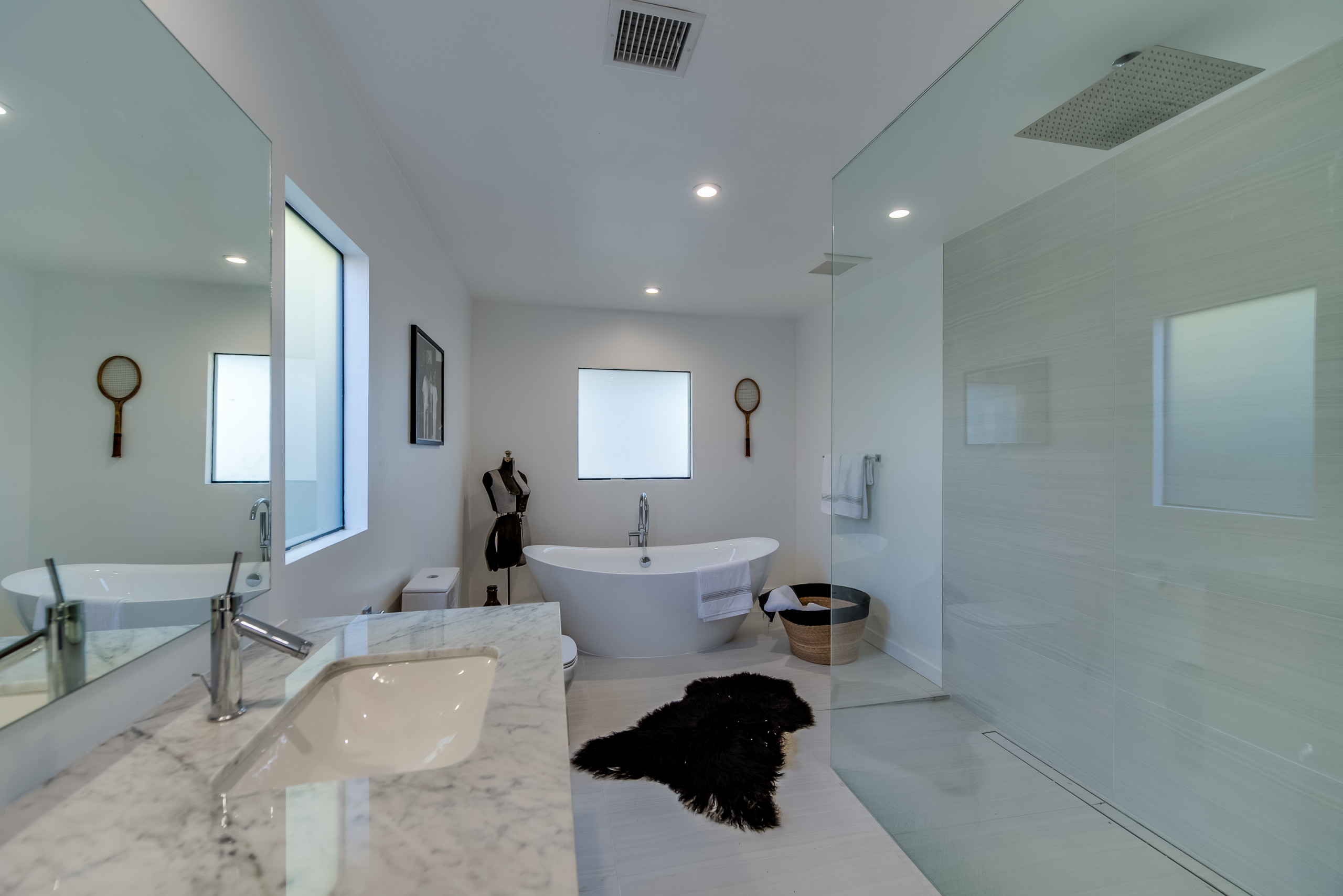 Marble Inspired Bathrooms