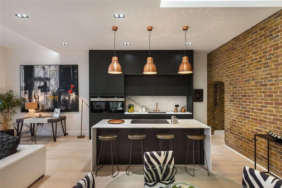 This is an example of an urban kitchen in London.