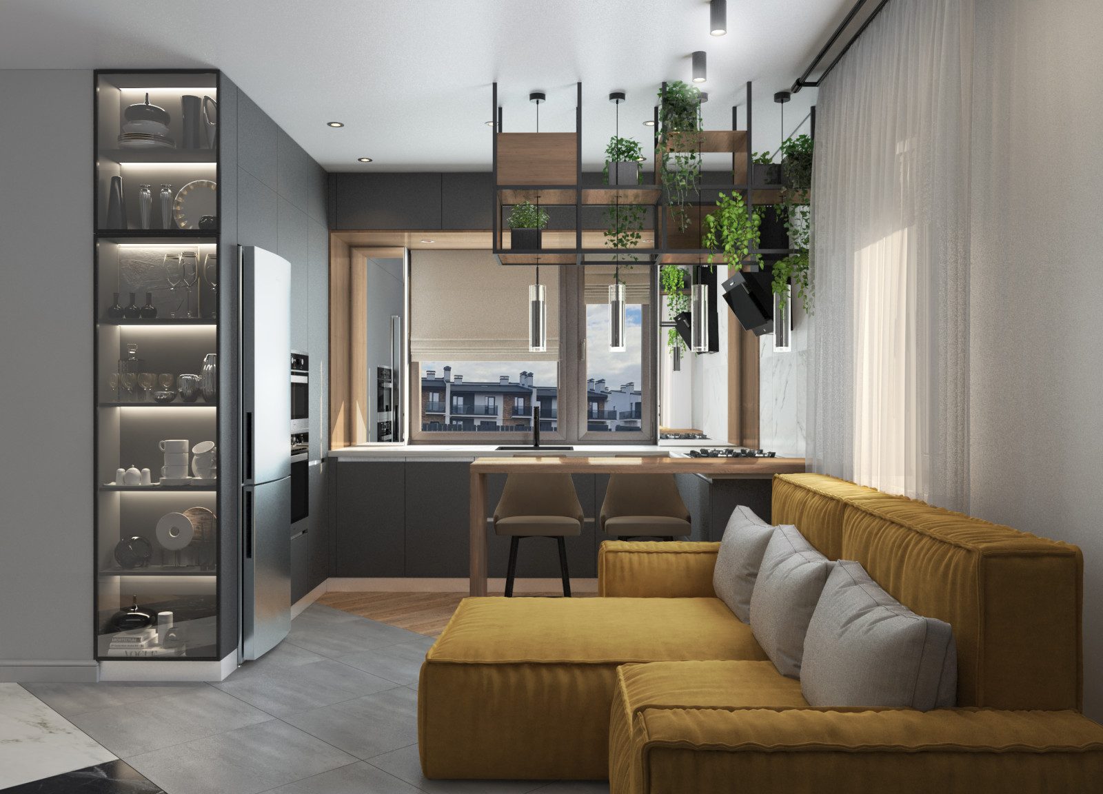 ЖК Панорама дизайн-проект пентхауса