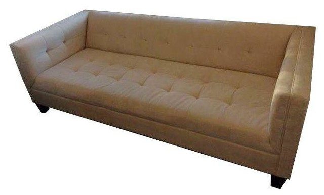 Used Z Gallerie Tufted Sofa Contemporary Sofas By Chairish