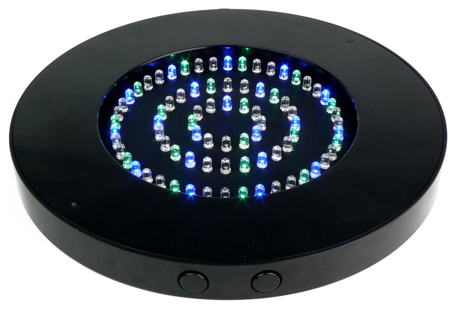 Super Bright 10" White Light Base, 80 Red, Green, Blue & White LEDs, 10