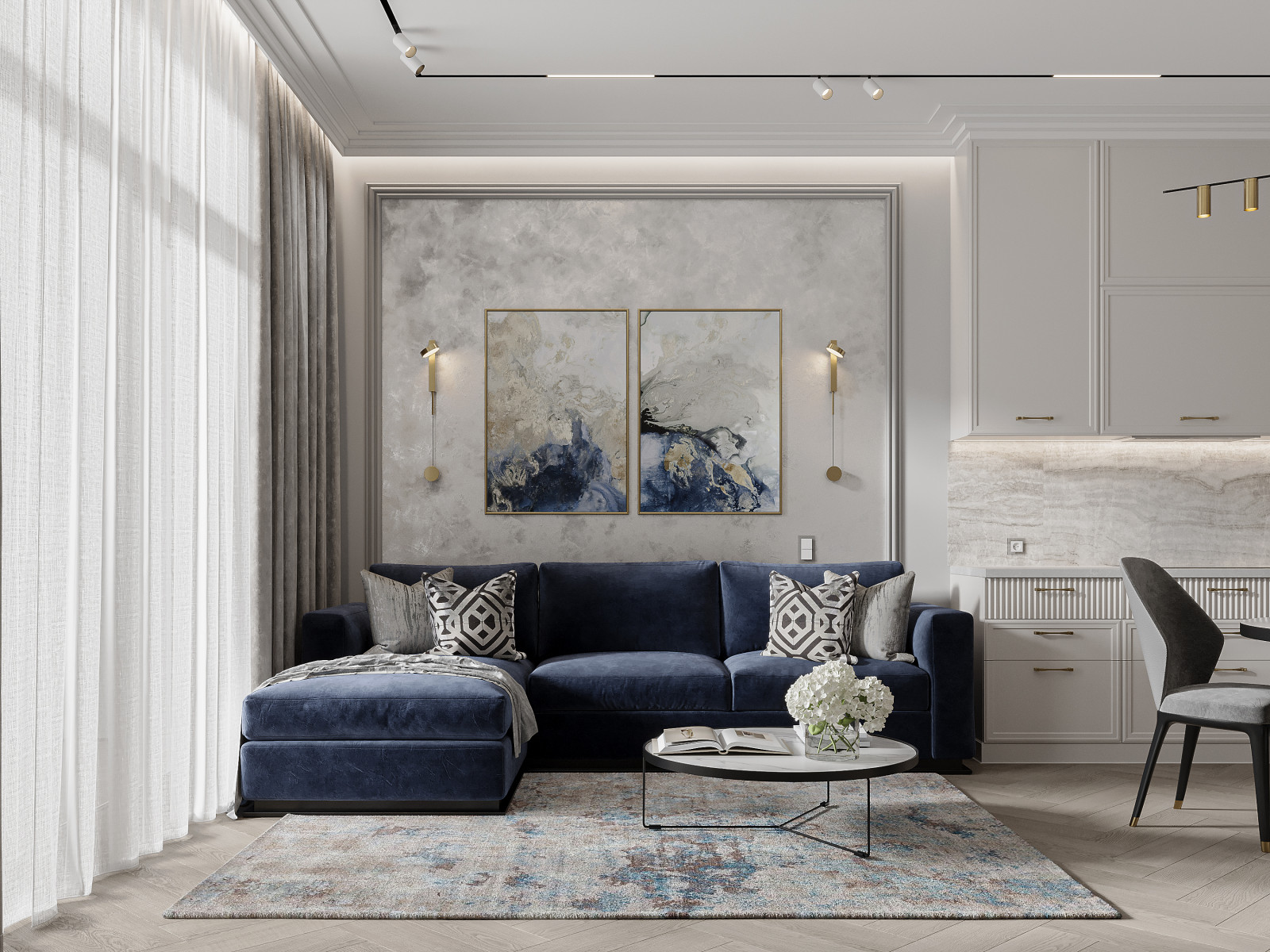 Дизайн квартиры в ЖК Русская Европа