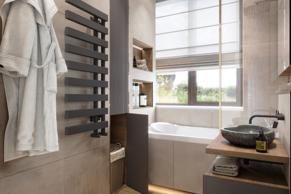 Дизайн проект Ванной комнаты