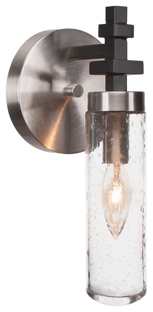 bubble glass wall light