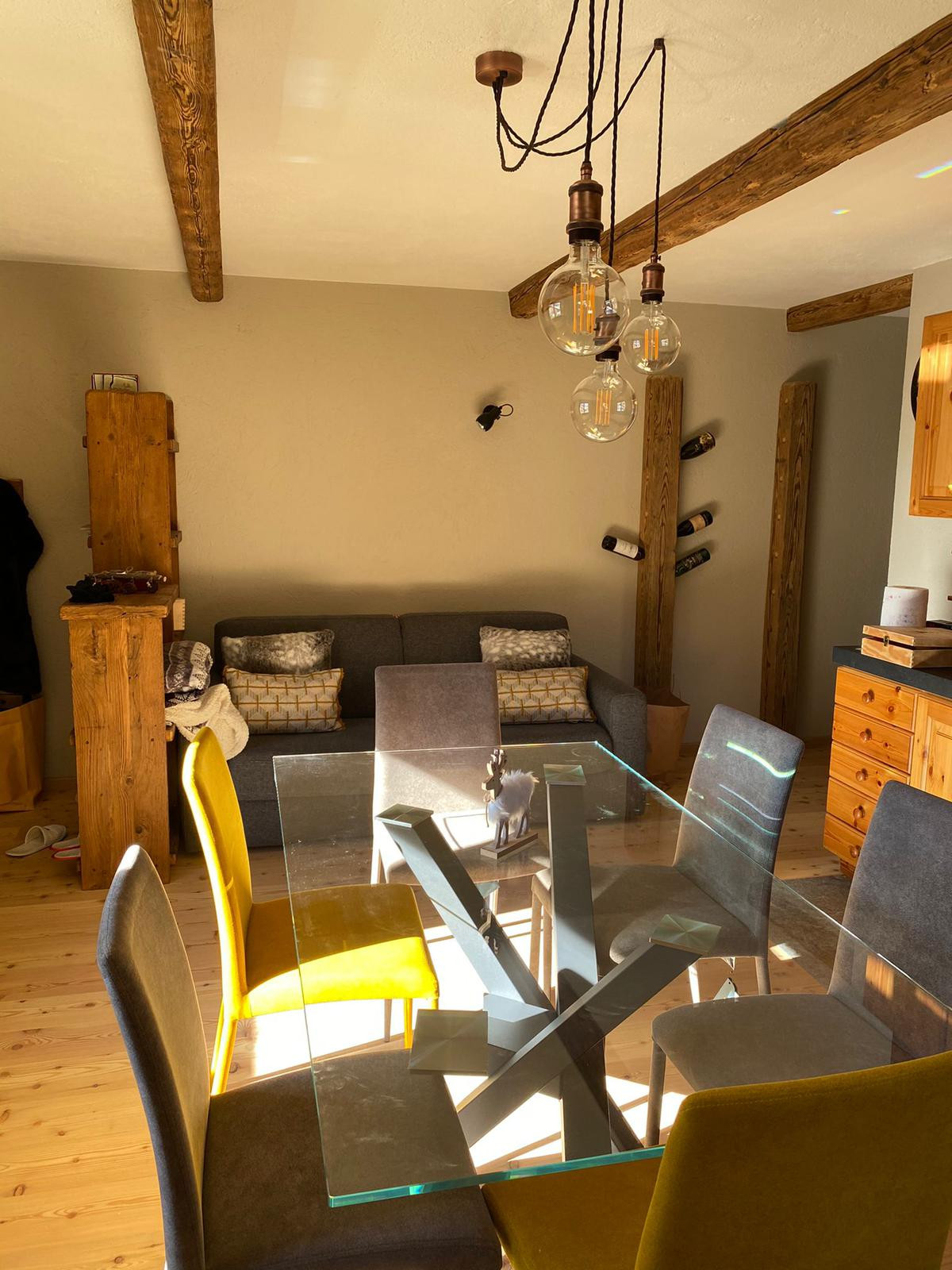 Appartamento di montagna 90 mq ristrutturato su misura in Valle di Cogne