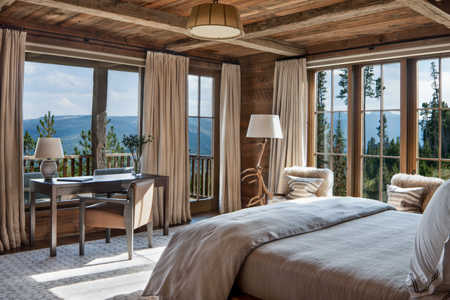 Andesite Family Lodge rustic-bedroom