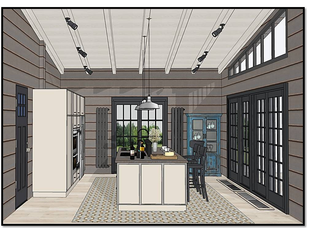 Деревянный дом на Истре