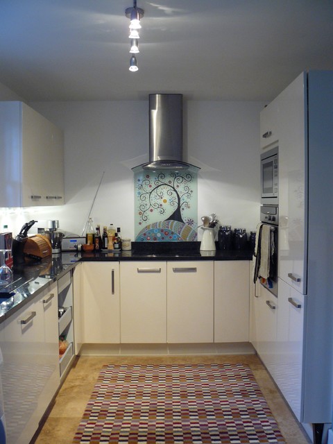 Funky trees craftsman-kitchen