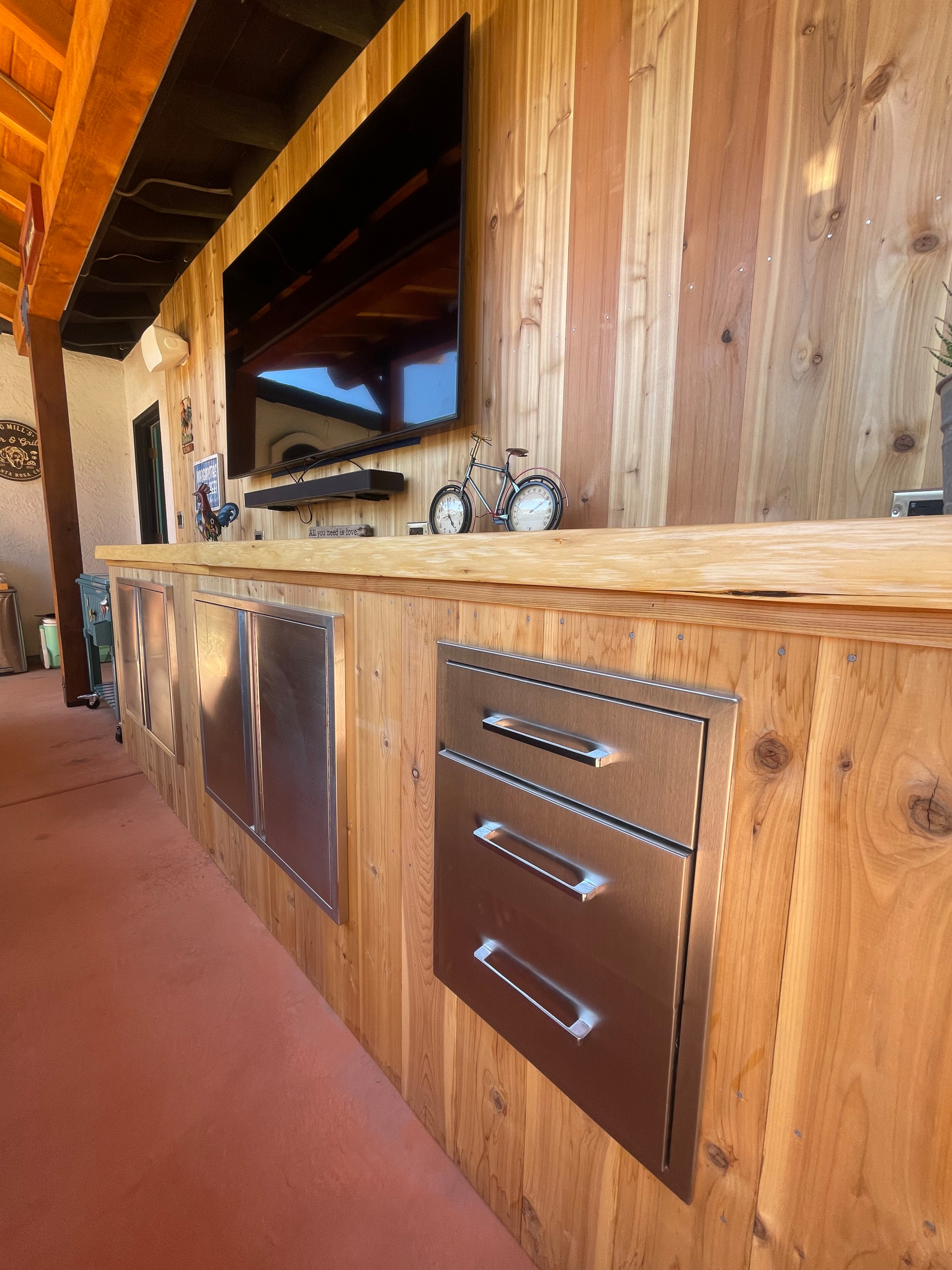 Brunson outdoor bar
