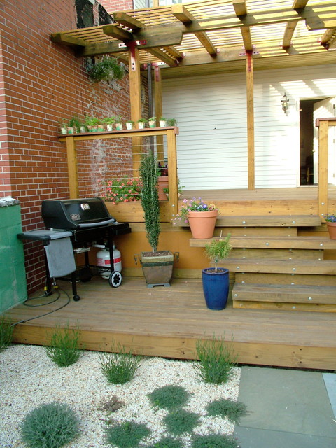 D'Ambrosio Deck contemporaneo-patio