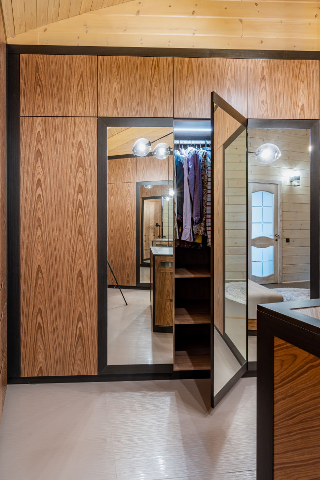 Гардеробная шпон